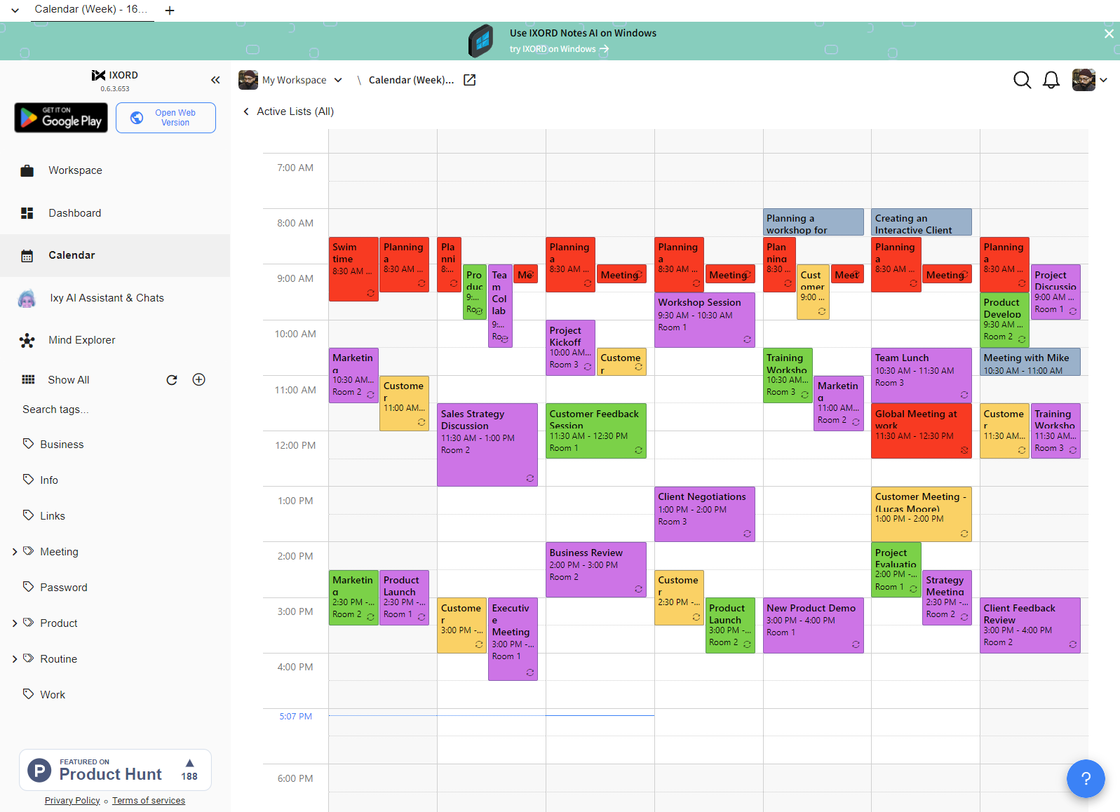 Combined Calendar